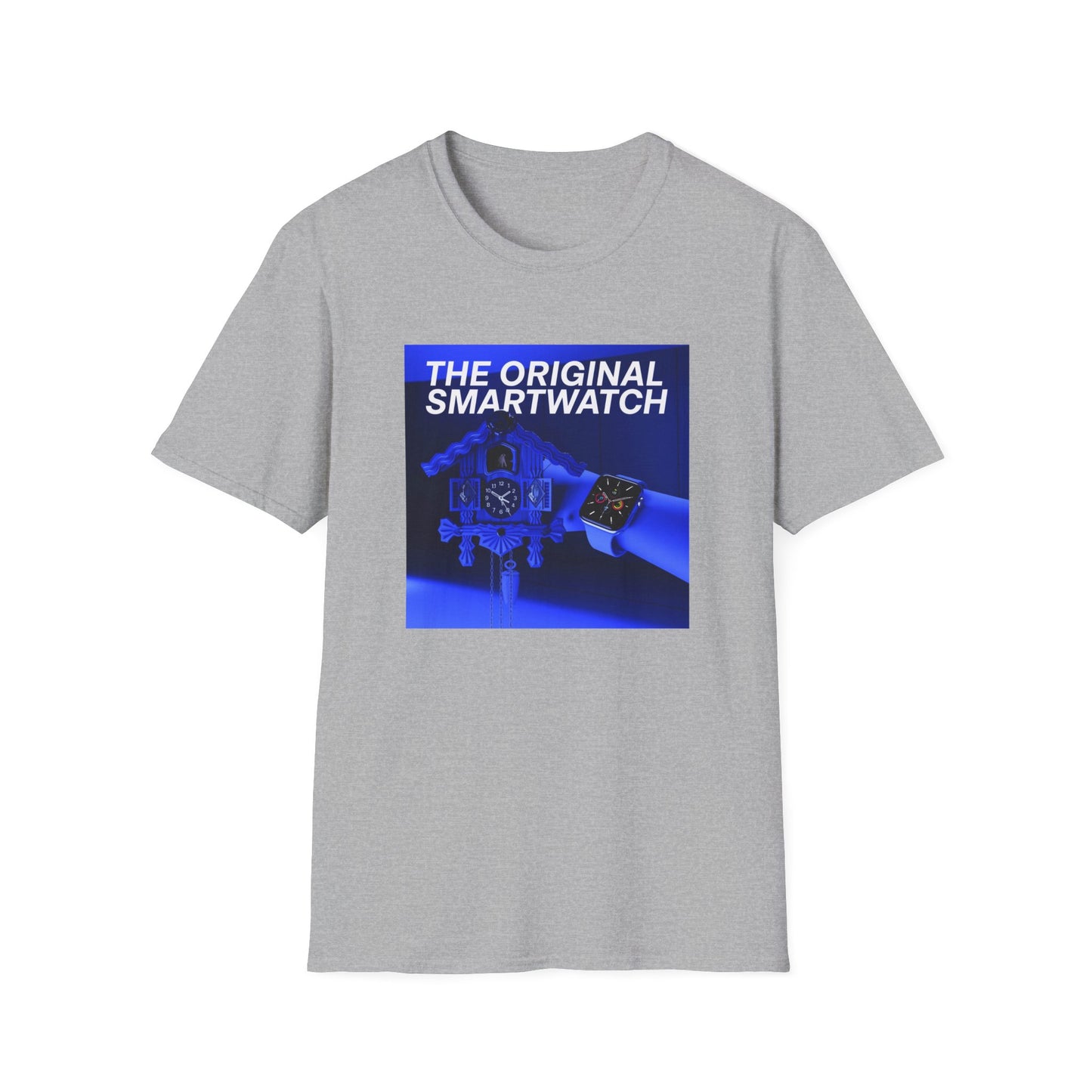 Smart Watch Swiss Unisex Softstyle T-Shirt – A Must-Have for Crypto Kings & Blockchain Believers! 🚀💰